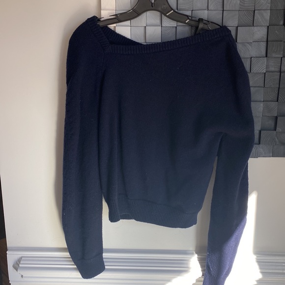 Helmut Lang Asymmetric Neckline Sweater - Picture 5 of 9